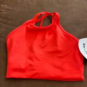 Jo + Jax Eve 6 Everyday Crop Electric Top Size Small (2-4)  New With Tag